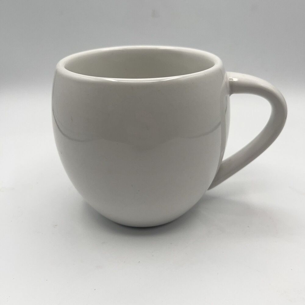 White Crate And Barrel Mug